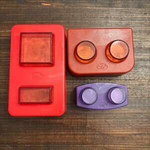 Creative Memories Retired Leaf Maker, Friendship, Bubbles Paper Punch Lot